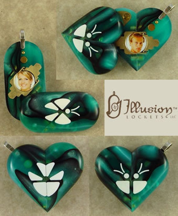 Illusionist Locket 4408 Magic Butterfly Locket by Illusion Lockets