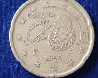 10 EURO CENT ESPANA Cervantes 1999 - Etsy