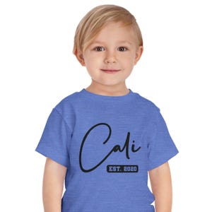 Personalized Name Toddler Shirt, Cute and Trendy Toddler Shirt, Custom Kids Name Shirt, Shirt for Toddler Girl, Shirt for Toddler Boy
