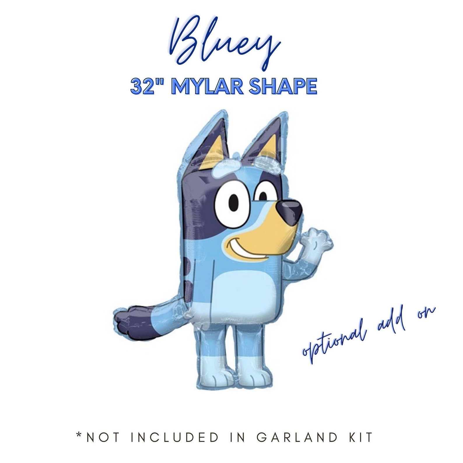 Bluey Balloon by Anagram • Garland Arch Kit