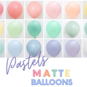décoration ballon anniversaire couleurs pastel  Celebration balloons,  Party balloons, Balloons