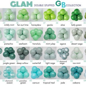 DOUBLE Layered Balloons - Pick Your Color  - Premium Latex Party Balloon, Baby Showers, Birthdays, Weddings, Party Decor