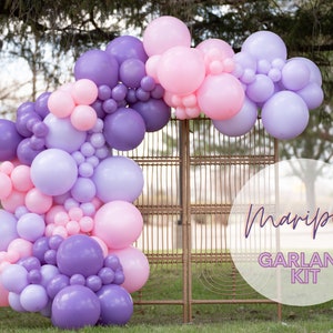 Luxe White Balloon Arch Kit