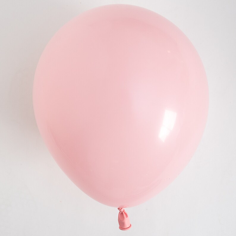 Pink Qualatex Latex Balloons Party Decor Pale Pastel Pink Etsy