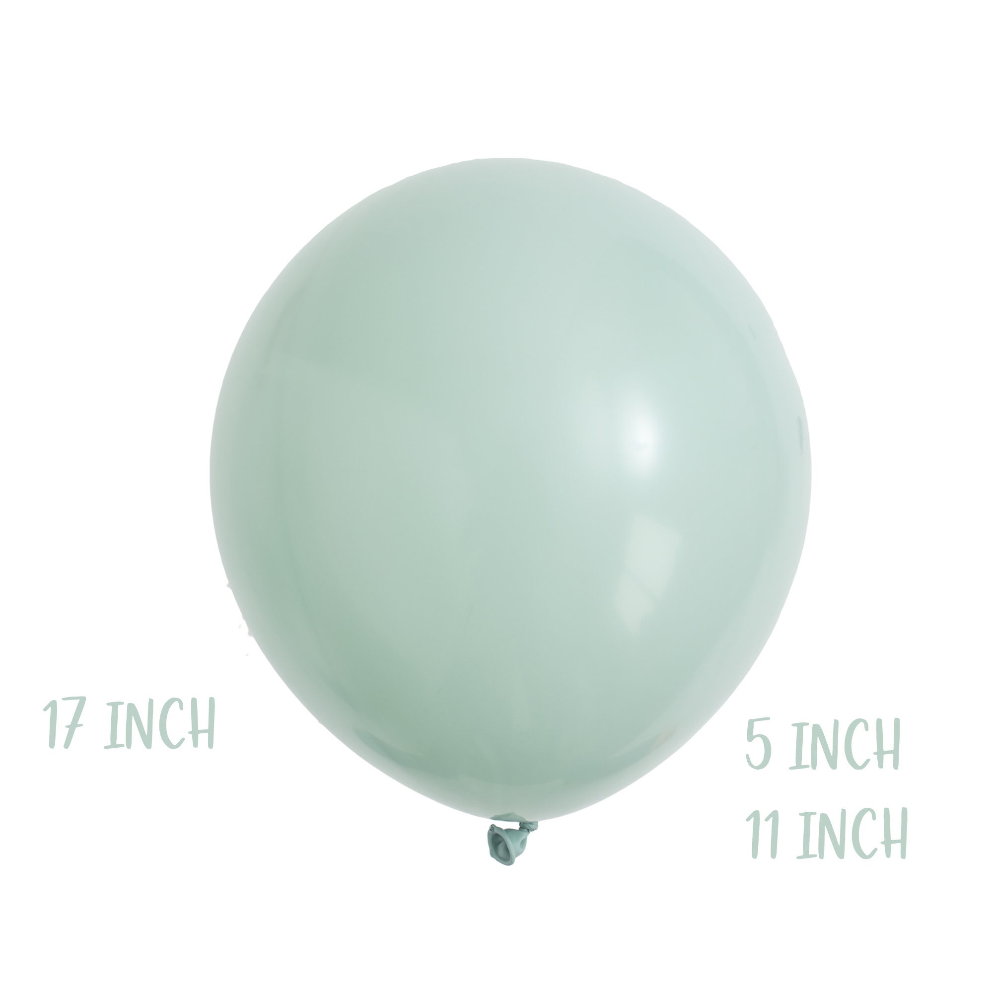 Empower Mint Latex Balloons 5", 11",16"  Premium Party…