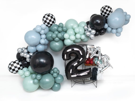 2 Fast 2 Furious DIY Glam Balloon Garland Arch Kit Modern Race Car
