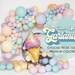 Glam LUXURY Garland | Chalk Double Stuff Matte Balloons | CHOOSE YOUR Colors Kit | Pastels, Boho, Rainbow, Birthday Party Decor