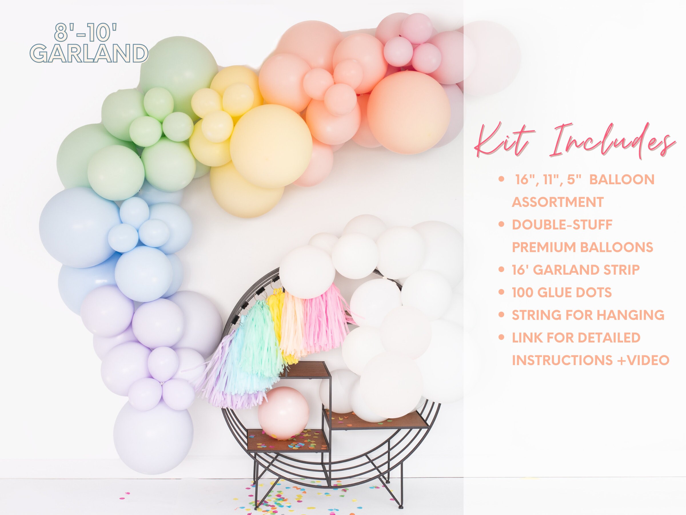 Diy Custom Deluxe Matte Balloon Garland Arch Kit Choisissez Etsy Canada Diy Custom Deluxe Matte Balloon Garland Arch Kit Choisissez Etsy Canada