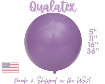 Spring Lilac Purple - Qualatex Latex Balloons 5", 11"  - Party Decor | Lavender, Baby Showers, Birthdays, Unicorn, Pastel Rainbow