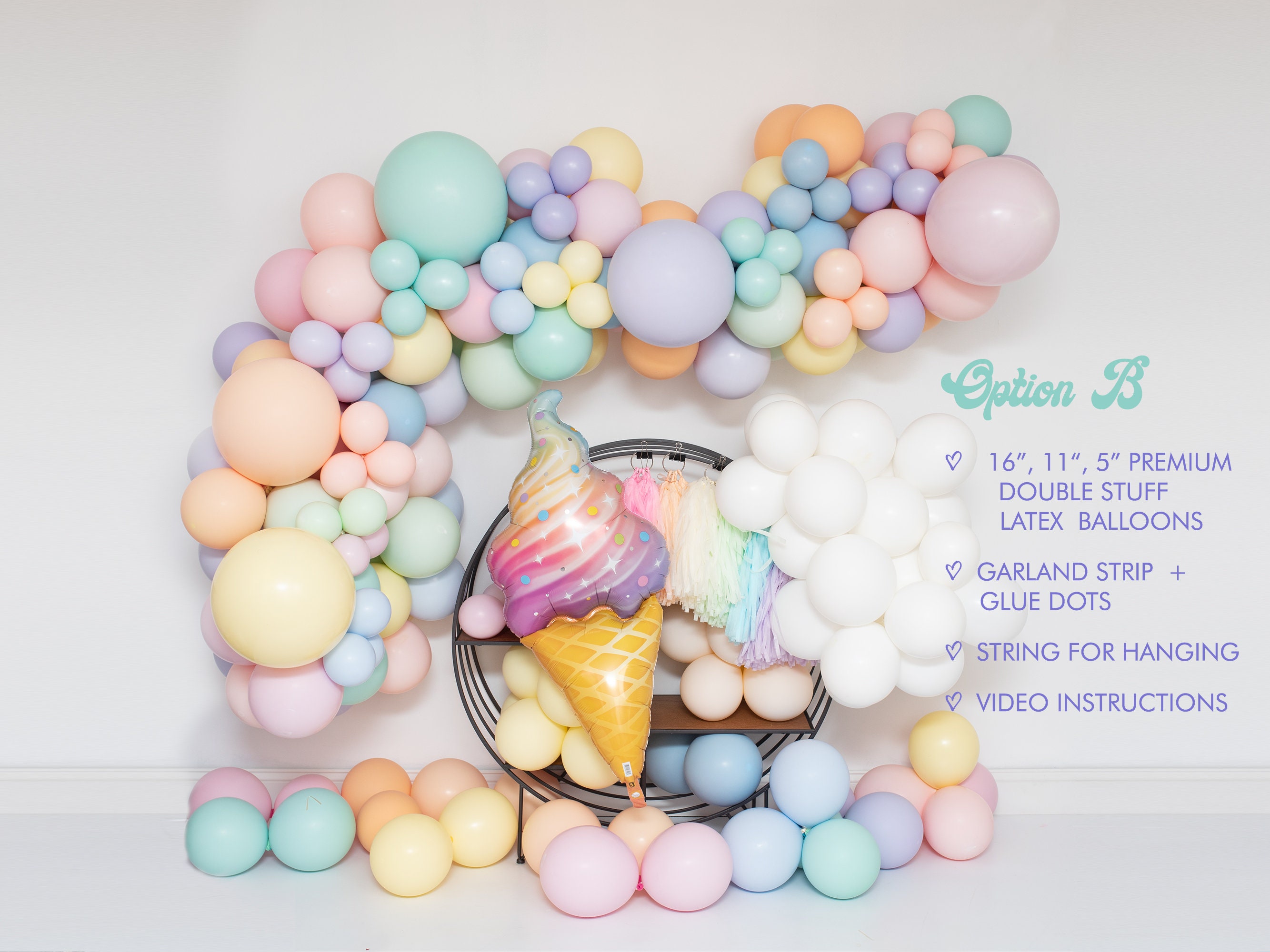 DIY Balloon Garland Arch Kit / CustomHigh Quality Matte Colors Gender Reveal Balloons Pastel Blue Pastel Balloons Pastel Pink, DIY Balloon Garland Arch Kit / CustomHigh Quality Matte Colors Gender Reveal Balloons Pastel Blue Pastel Balloons Pastel Pink,