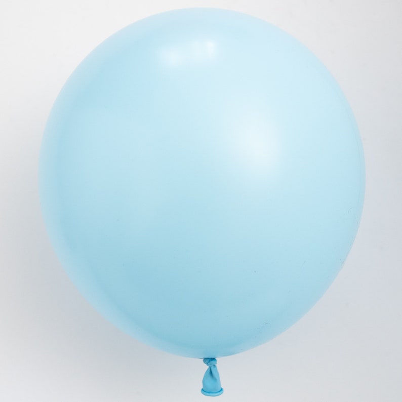 Pastel Baby Blue Betallatex Latex Balloons Party Decor - Etsy