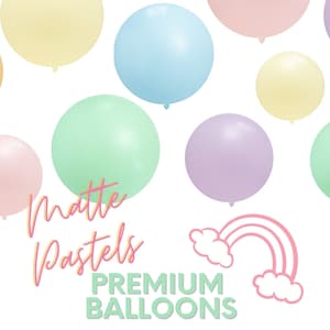 5 Floral Balloon Hanging Tails, Eco-friendly Spring Decorations
