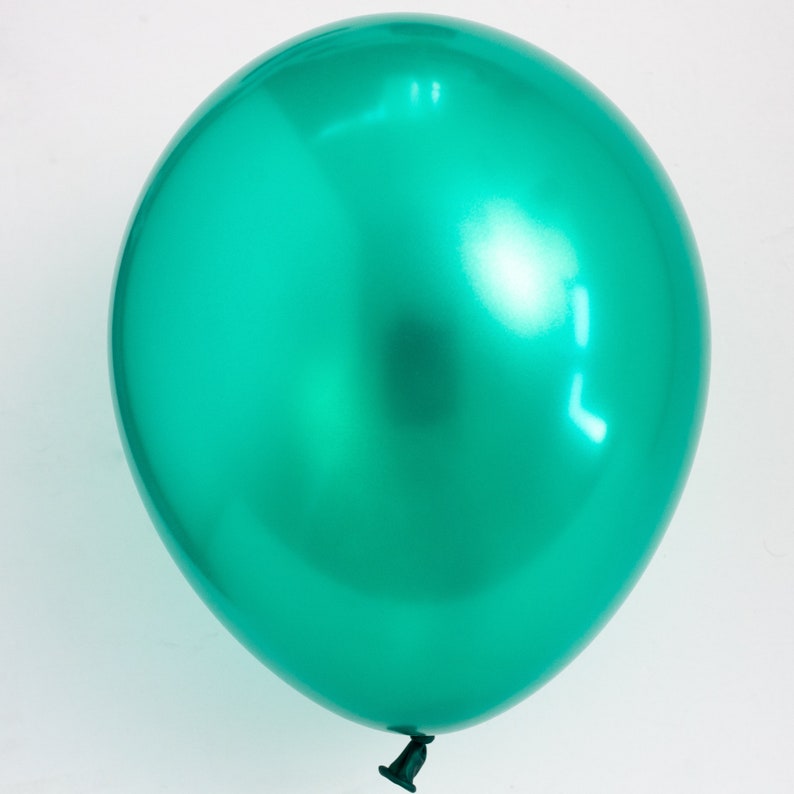 Pearl Emerald Green Qualatex Latex Balloons 5 Etsy