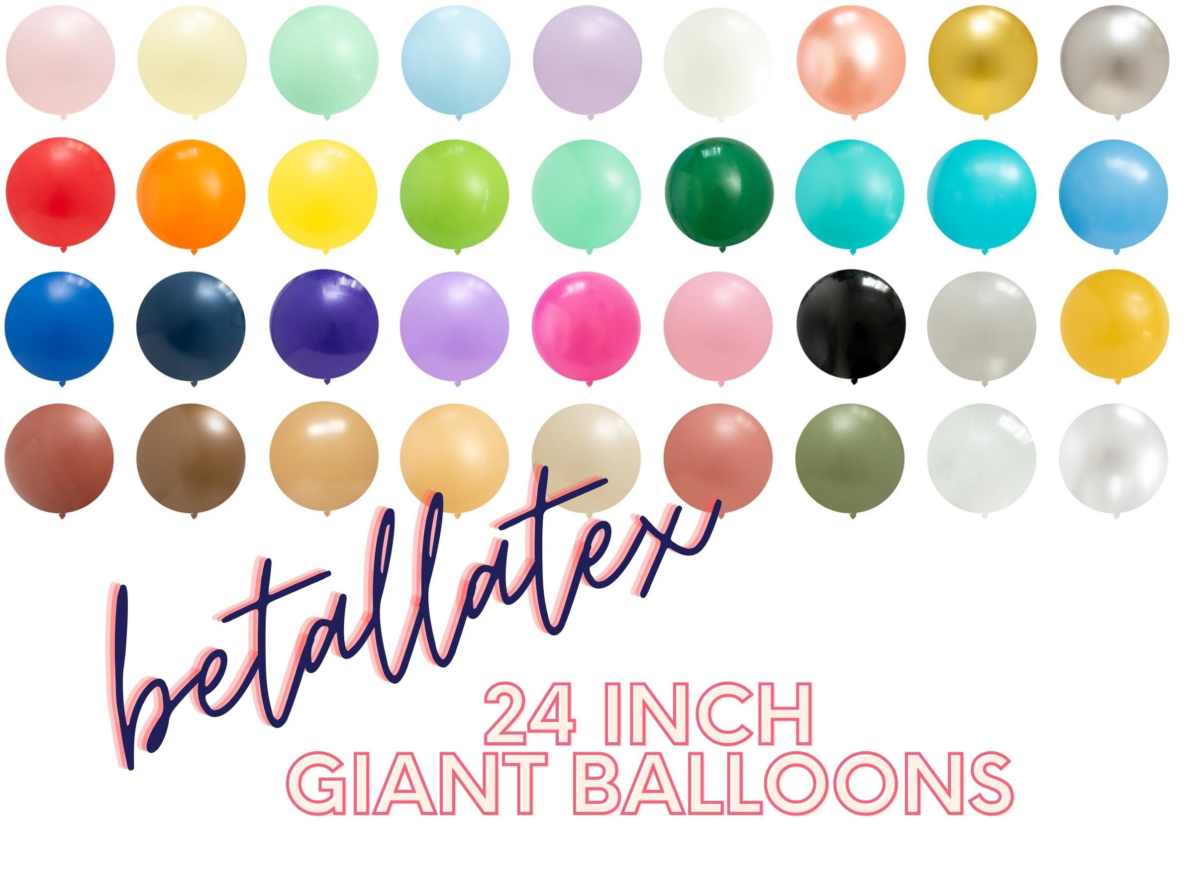 Giant Neon Balloons, 24 Inch Neon Balloons Glow in the Dark