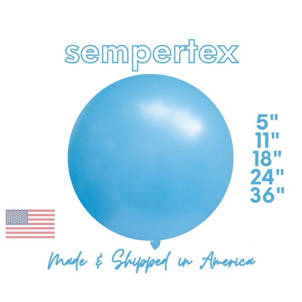 Fashion Blue Betallatex Latex Balloons Party Decor | Surfs Up, Rainbow, Turquoise, Tropical, Ocean, Beach Theme 5", 11",18",24",36"