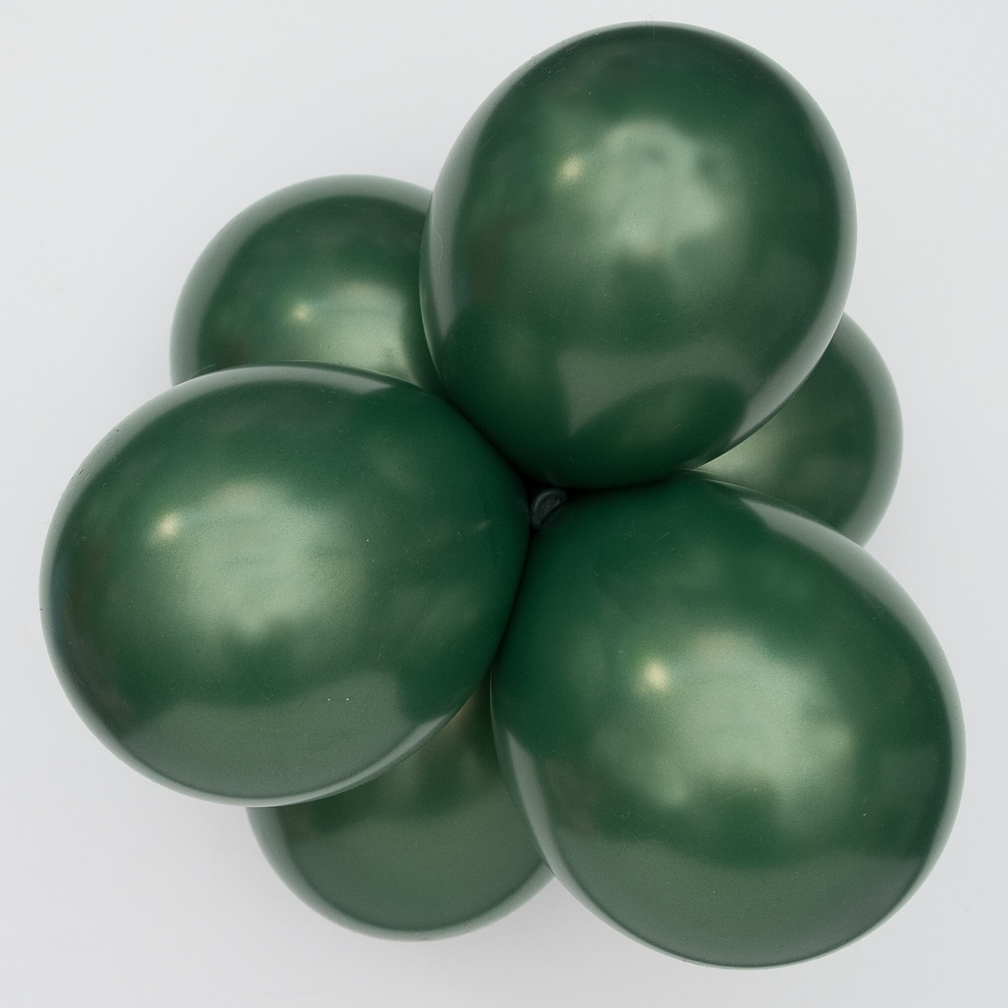 Ballon vert forêt latex 28 cm
