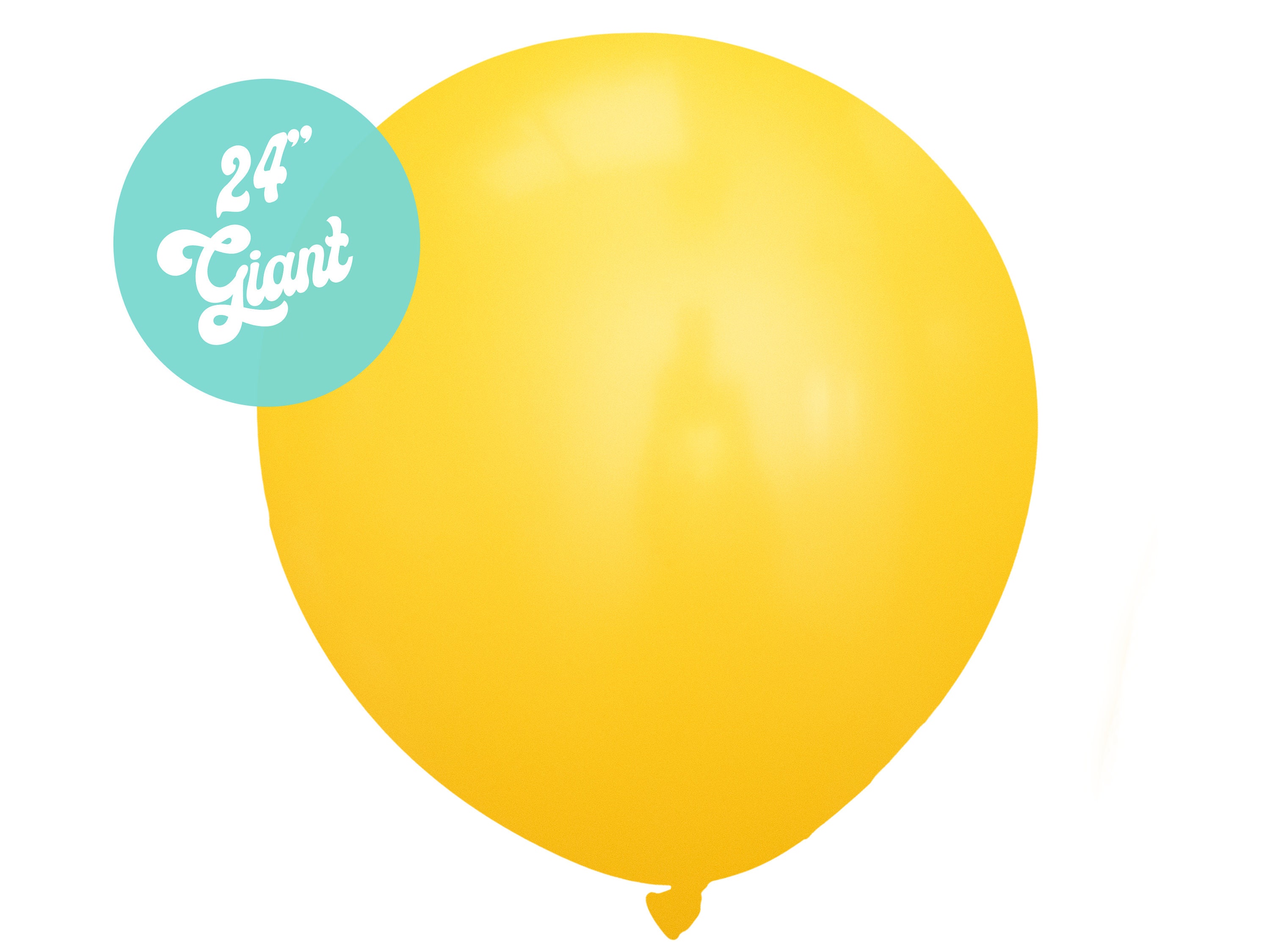 2FT Round Shape Balloons Pack Of 4 Gold Birthday Party Supplies New! 