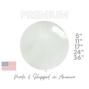 Clear Latex Balloons - Party Decor - Translucent, Bubbles, Birthday, Baby Shower, Wedding, 5",11",16",24",36"