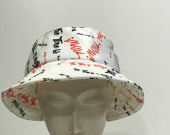 Red Floral Eyelet Cap - Etsy display picture 1