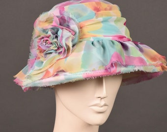 Vintage Floral Bucket Hat