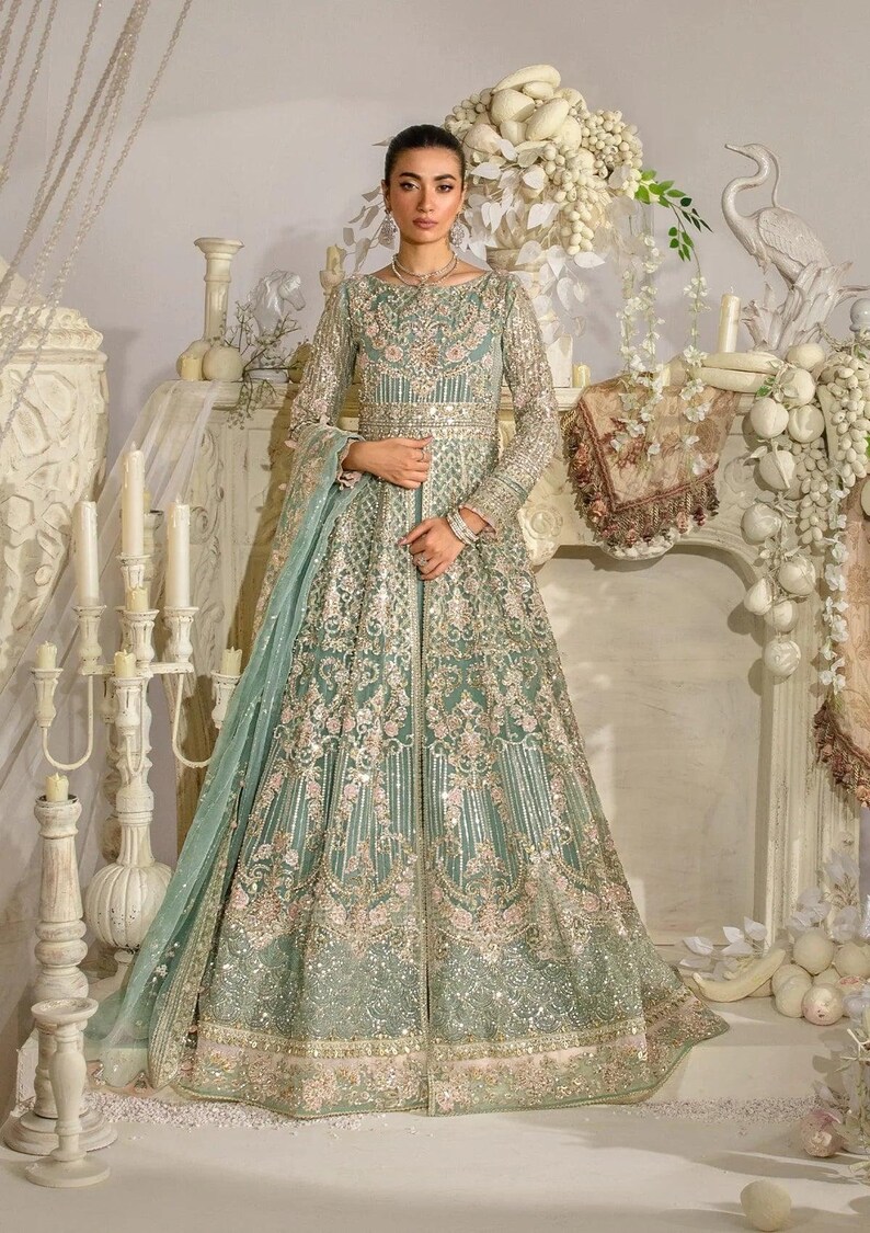 Pakistani Wedding Dress, Anarkali Dress, Pakistani Wedding Nikah Dress ...