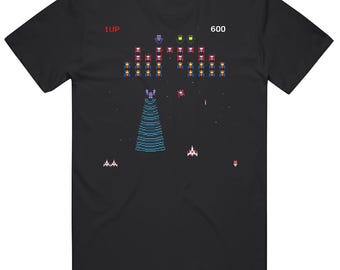 Retro Arcade Game Galaga T Shirt