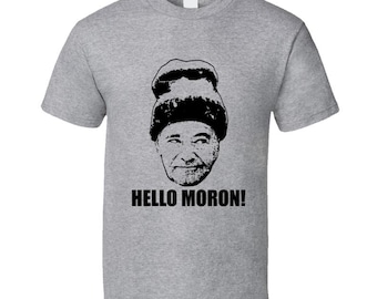 Grumpy Old Men Quote Hello Moron T Shirt