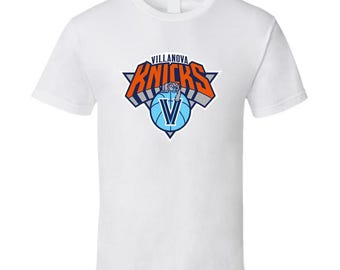 Villanova Knicks New York Mashup Parody Basketball T Shirt