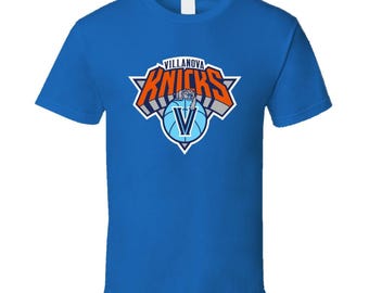 Villanova Knicks New York Mashup Parody Sports T Shirt