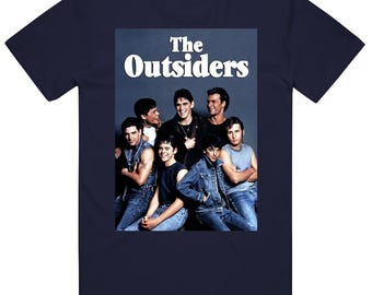 The Outsiders T-shirt Short Sleeve Movie Tee - Etsy