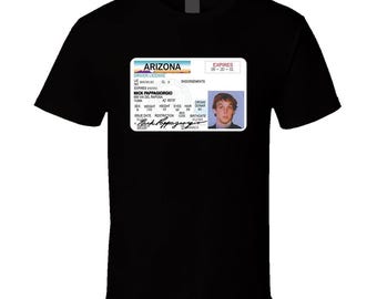 Nick Pappagiorgio Arizon Driver License Vegas Vacation Movie Chevy Chase Las Vegas Nevada T Shirt