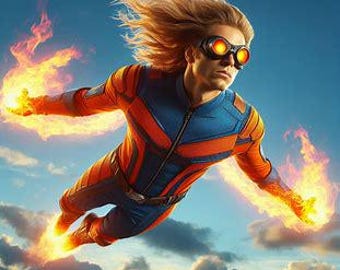 Super Hero Commission Set: Generating Heroes For The Perfect Gift