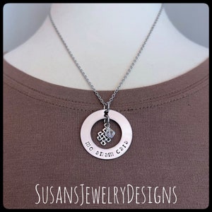Mo anam cara necklace, Celtic jewelry, stainless steel pendant, Celtic knot, Irish, anam cara, anam cara gifts, soul friend best friend gift