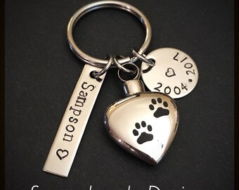 COCO Park Stainless Steel Boot Urn Pendant Keychain – Cremation Jewelry For Ashes, Custom Engraving Available