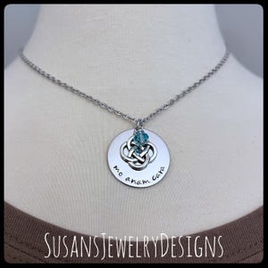 Mo anam cara necklace, Celtic jewelry, stainless steel pendant, Celtic knot necklace, Irish jewelry, anam cara, anam cara gifts, soul friend