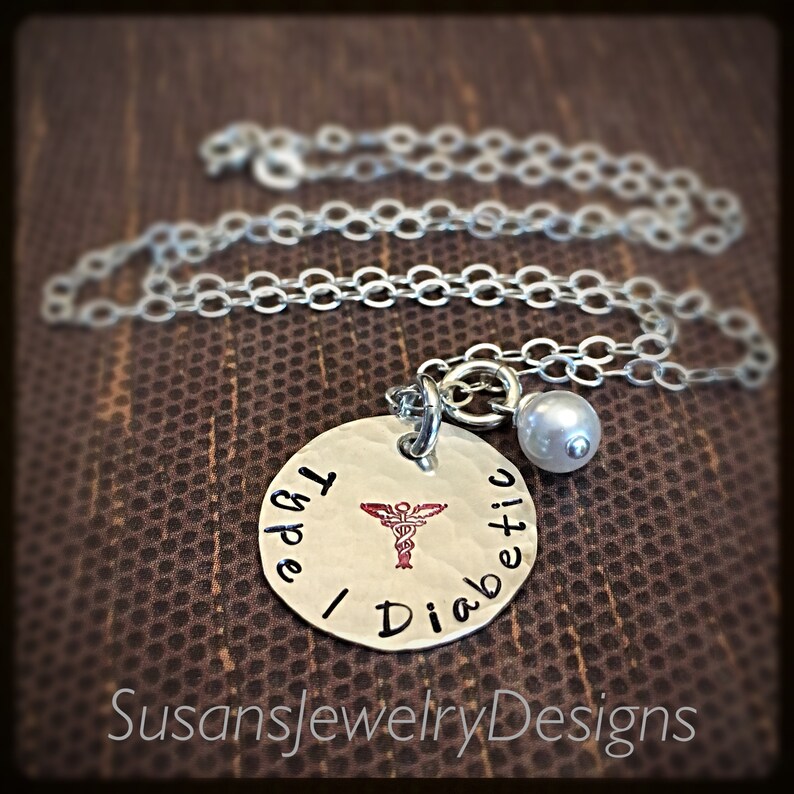 Custom Medical Alert Necklace Medical ID Sterling Silver Etsy