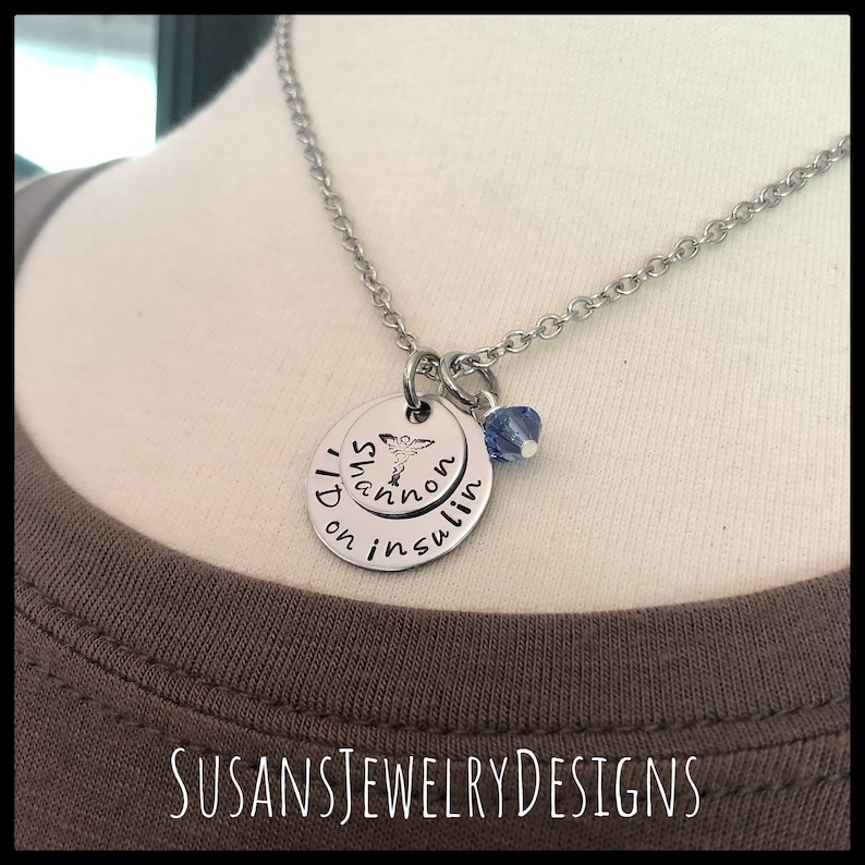 Custom Medical Alert Necklace Medical ID Stainless Steel Etsy UK