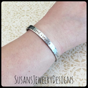 Scout cuff bracelet, troop bracelet, bridging necklace, scout jewelry, troop leader gift, gift for scout, personalized jewelry, scouting