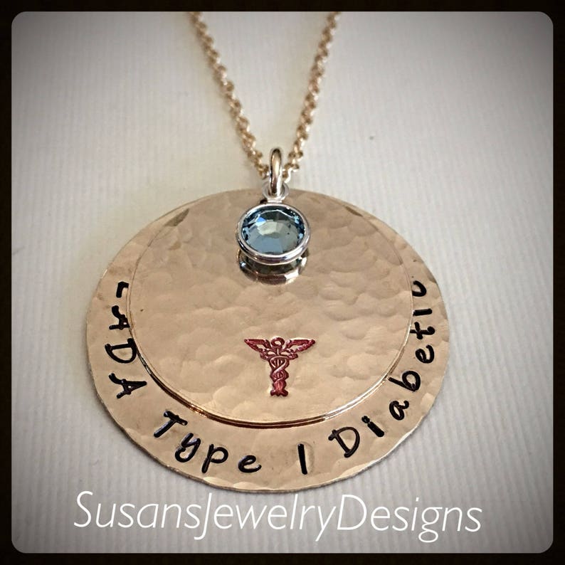 Custom Medical Alert Necklace Medical ID Gold Medical Alert Etsy