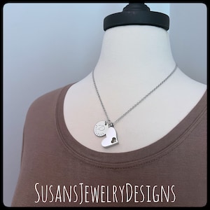 Custom heart urn necklace, stainless steel memorial, cremation jewelry, personalized keepsake, ash holder, urn charm, mom dad urn cremate