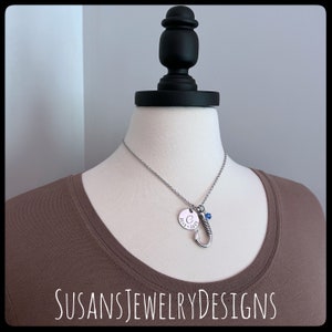 Custom fish hook urn necklace, stainless urn, memorial necklace, cremation jewelry, personalized keepsake, urn for dad, ash holder, pet loss