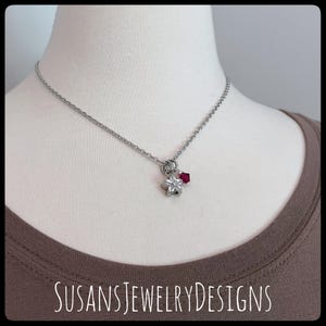 Custom tiny flower urn necklace, stainless steel, personalized memorial, cremation jewelry, cremate, small ash holder, ashes pet baby urn