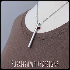 Urn necklace, stainless steel, memorial necklace, cremation jewelry, personalized keepsake, human ashes, cremate ash holder, mom dad pet urn