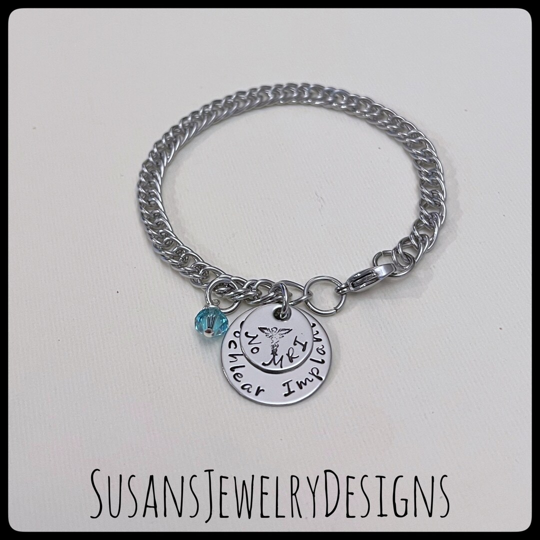 Custom Medical Alert Bracelet, Medical ID Bracelet, Stainless