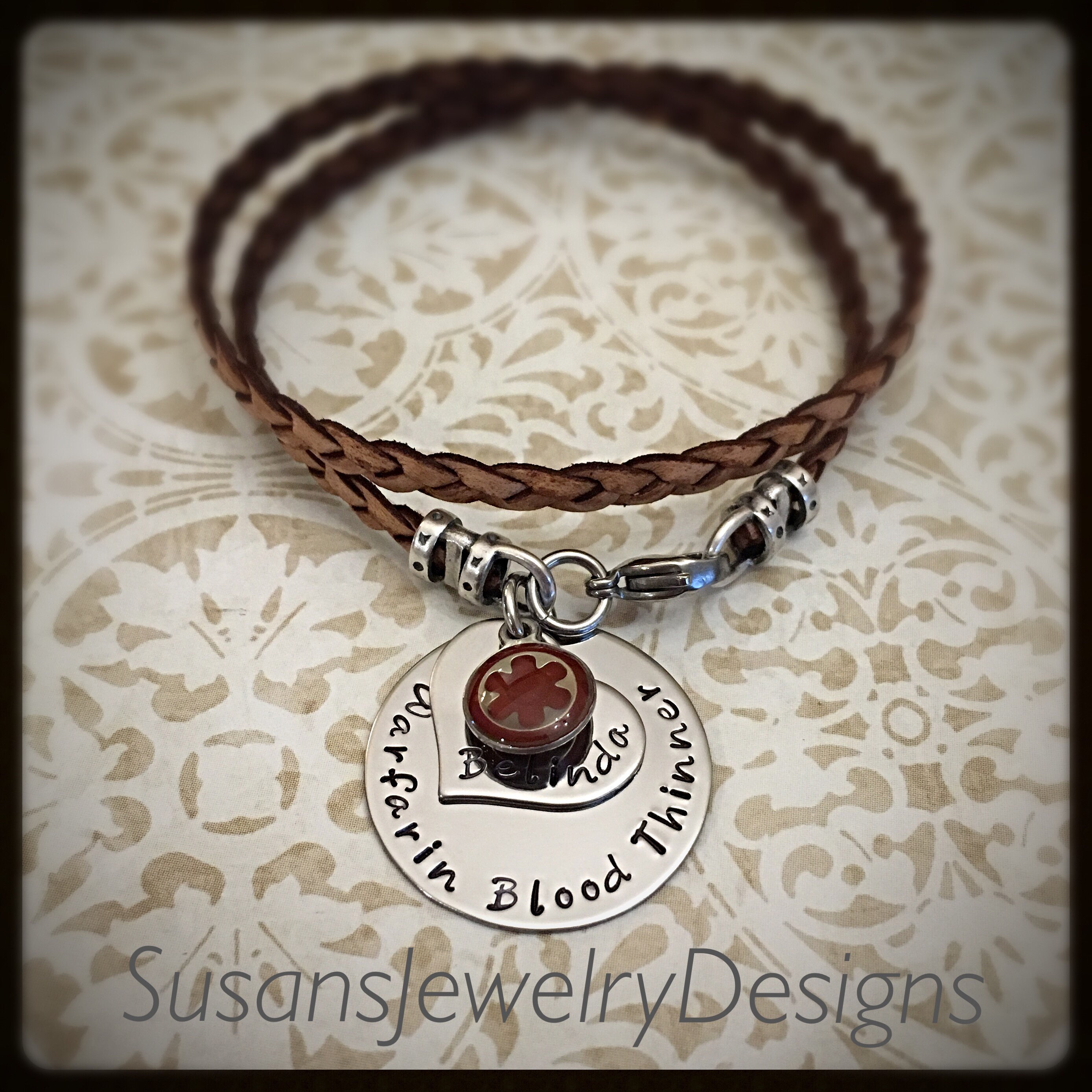 Blood sale thinner bracelet