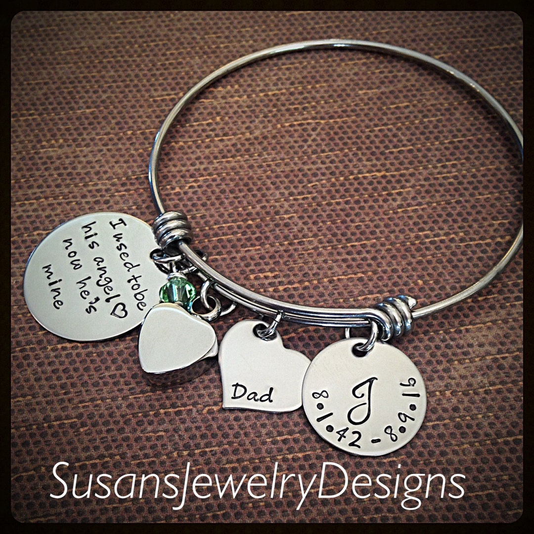 Bracciale Con Ciondolo Cuore Portacenere In Argento 925, Con Catenella, Ricordo
