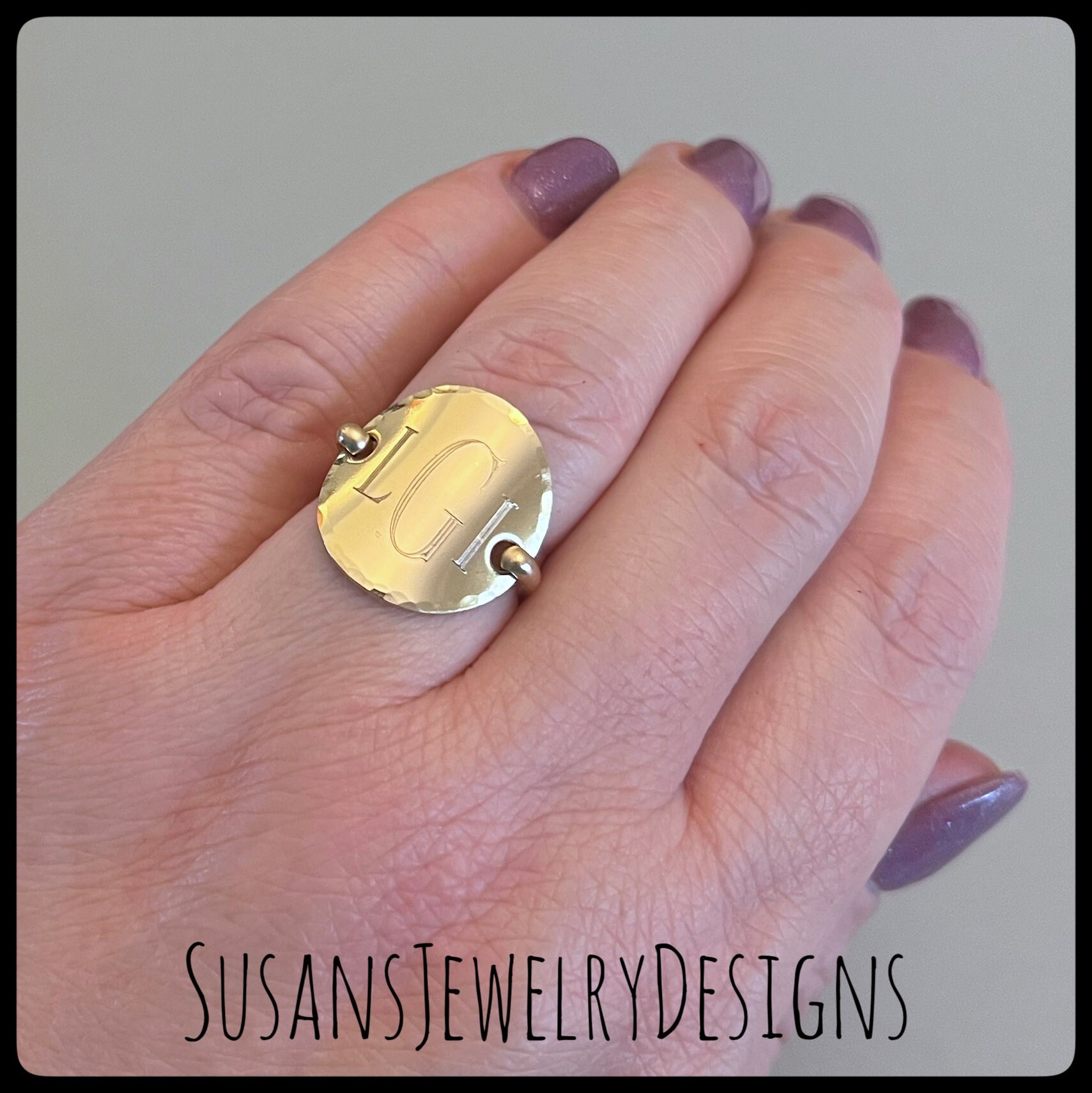 Ily jewels on sale initial ring