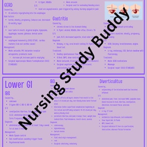 Gastrointestinal Study Guide
