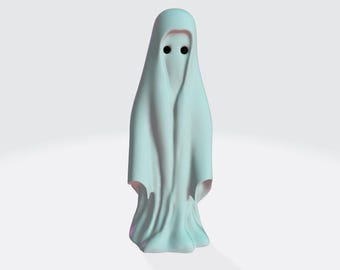 Printable Ghost STL file: 3D Halloween Decoration File (Digital Download)
