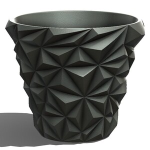 Pyramidkruka (STL-fil): Geometrisk 3D-utskriftsdesign (digital nedladdning)